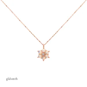 10k Rose Gold Fiorella Necklace