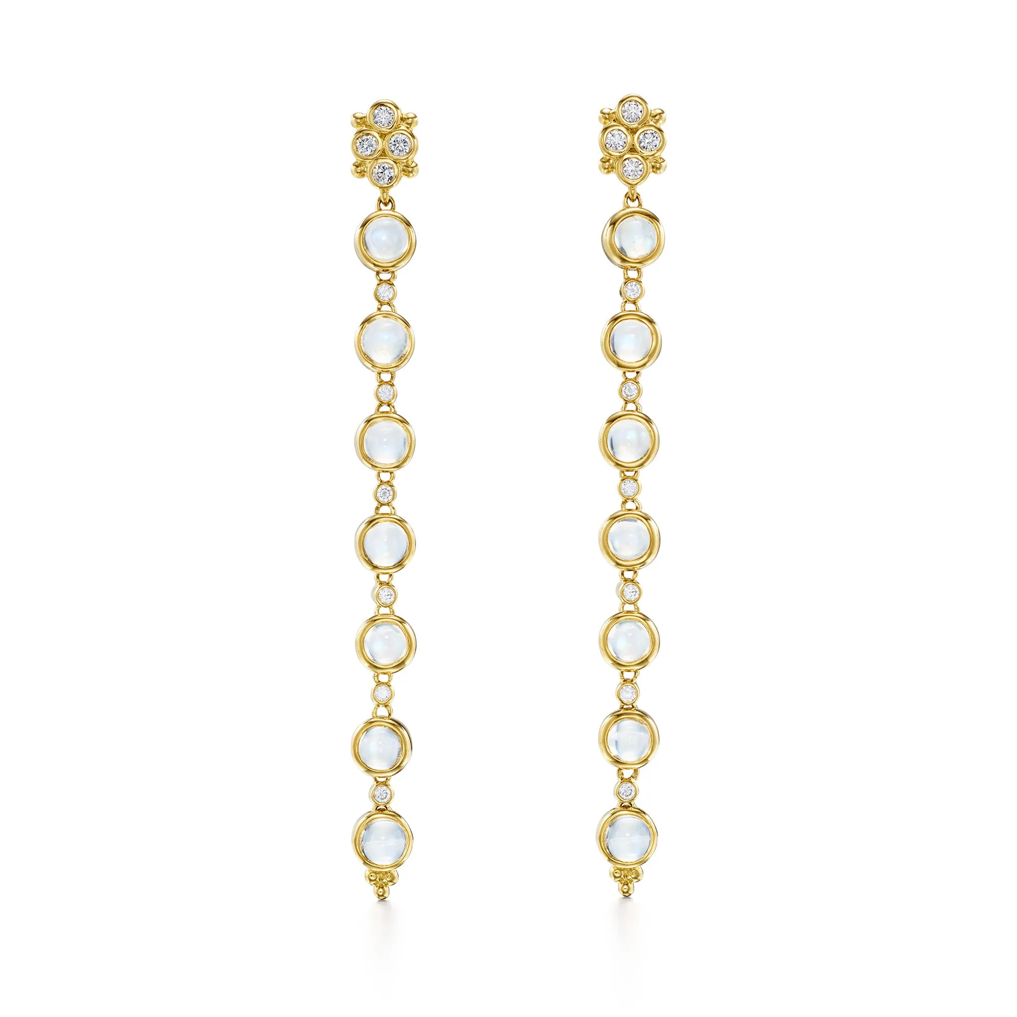 18K Moonshot Drop Earrings