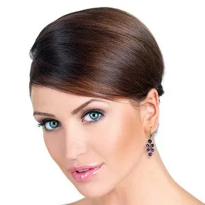 5.32 Carat 14K Petals Amethyst Earrings