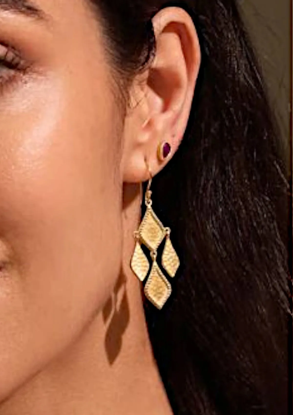 Adorned With Light Chandelier Earrings