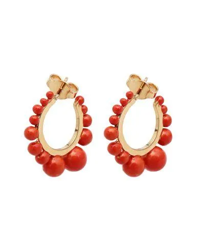 Aurélie Bidermann Women Earrings Coral -- --