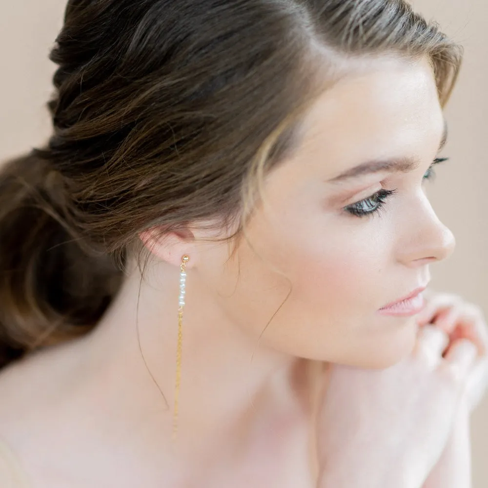 BLAKE Freshwater Pearl Dangle Earrings