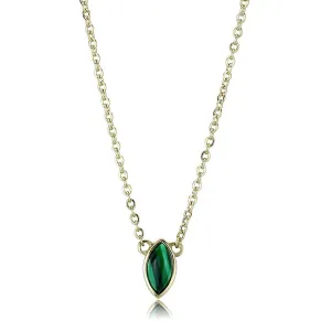 Chain Necklace Pendant TK3286 - IP Gold(Ion Plating)