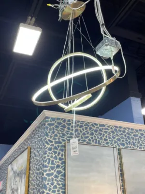 CHANDELIER 3 LED SPHERES
