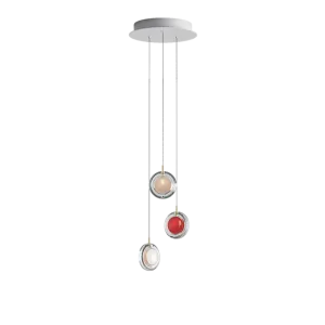 Chandeliers lens 3 pcs