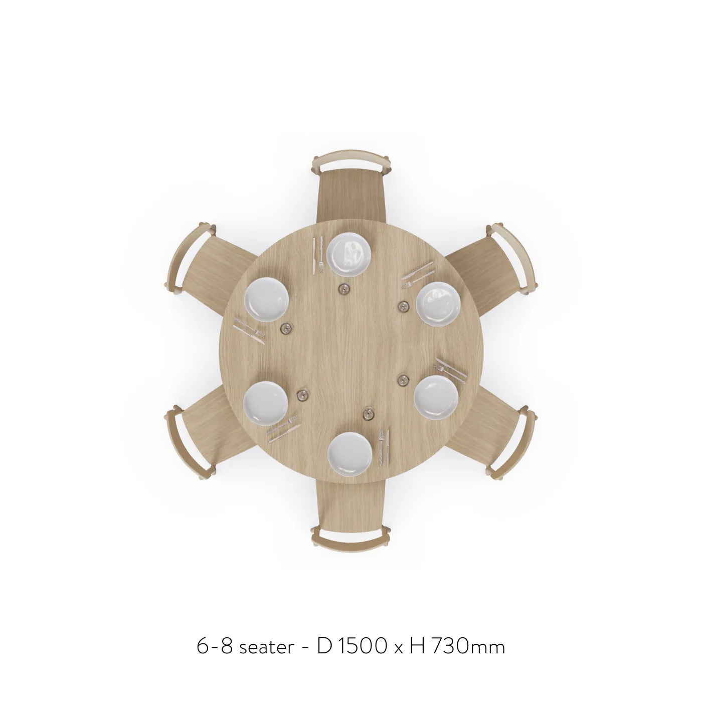 CORAL Round Dining Table