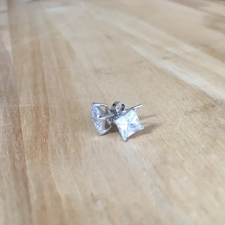 CZ Studs 4 Claw