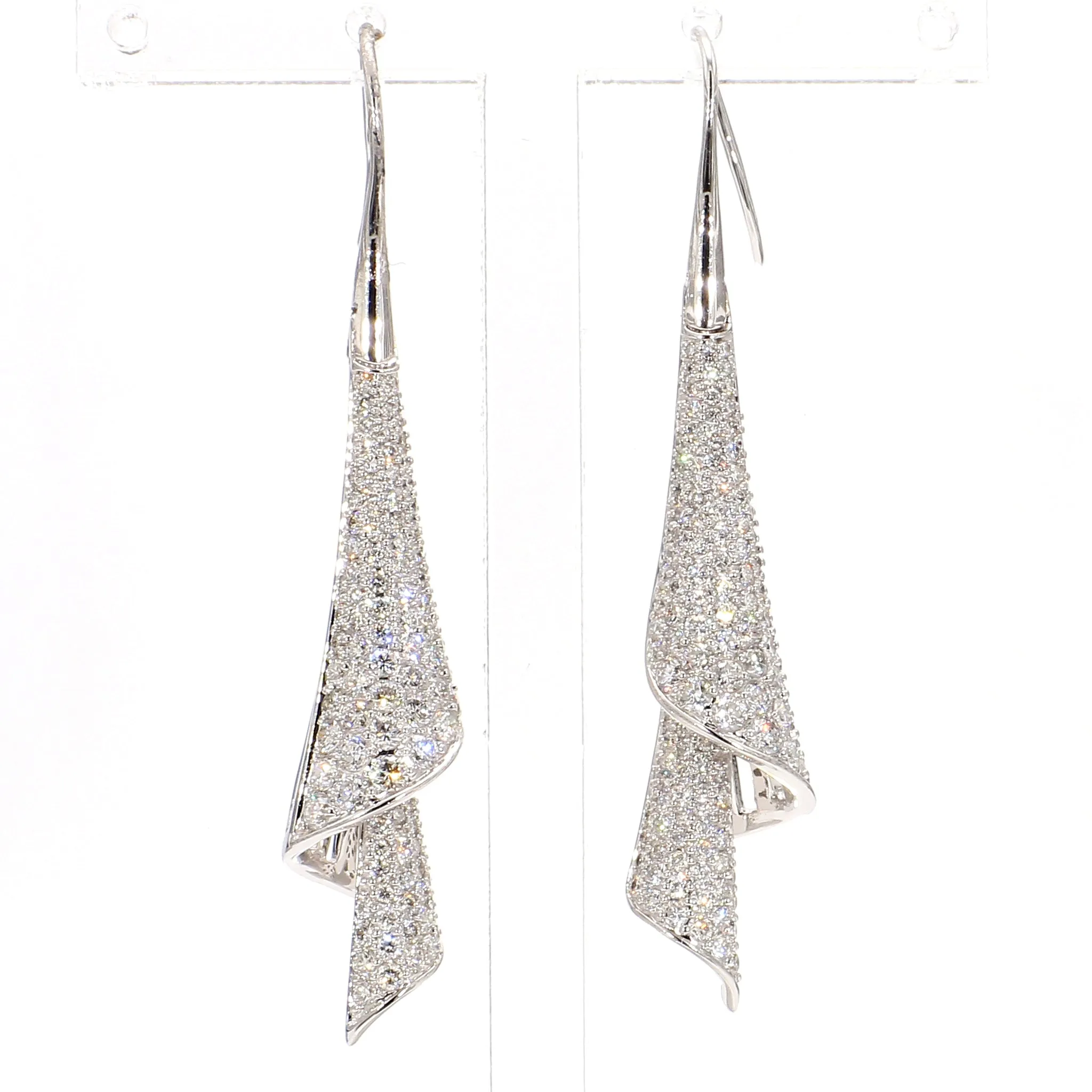 Diamond Chandelier Earrings