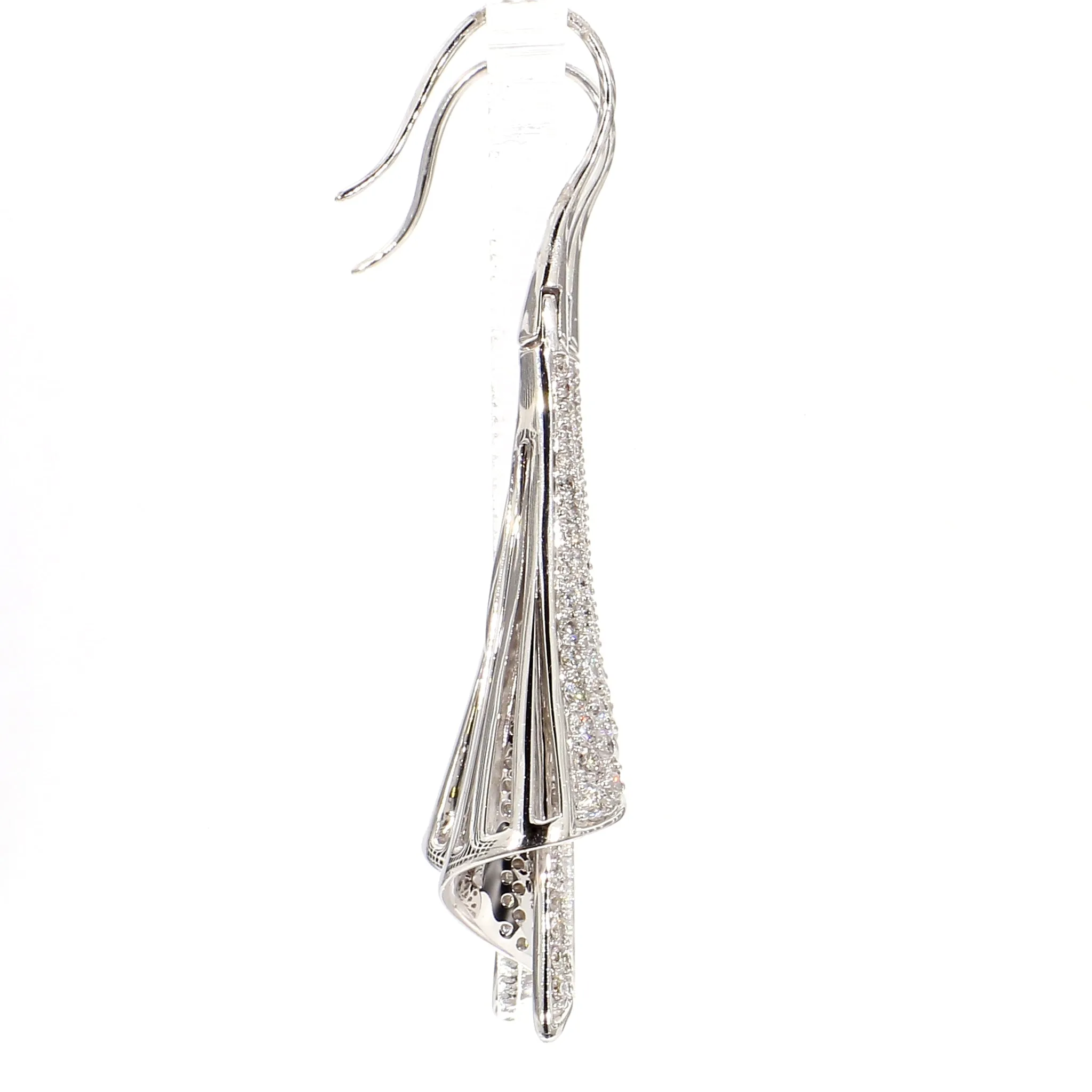 Diamond Chandelier Earrings