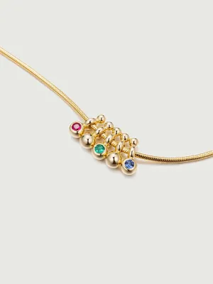 Domino Snake Chain Necklace