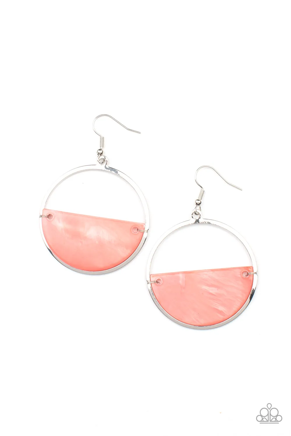 Earrings Seashore Vibes - Orange E2222