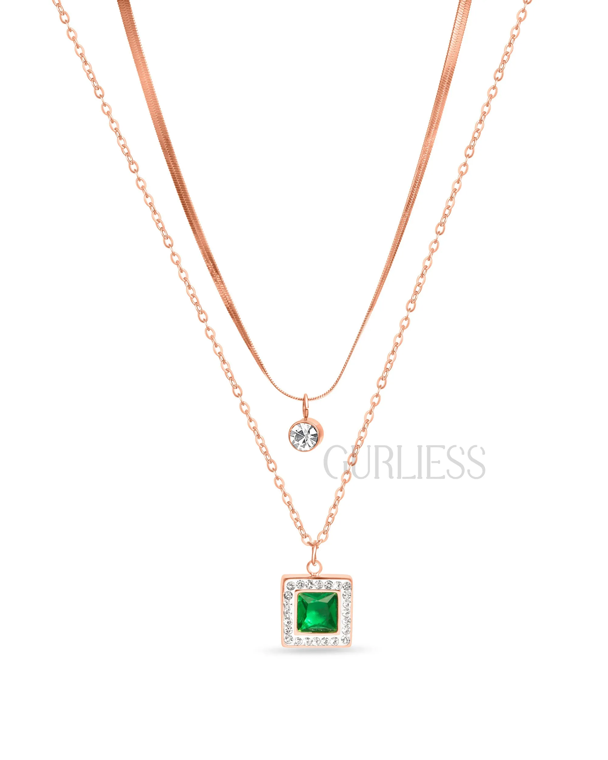 Emerald Attention Pendants