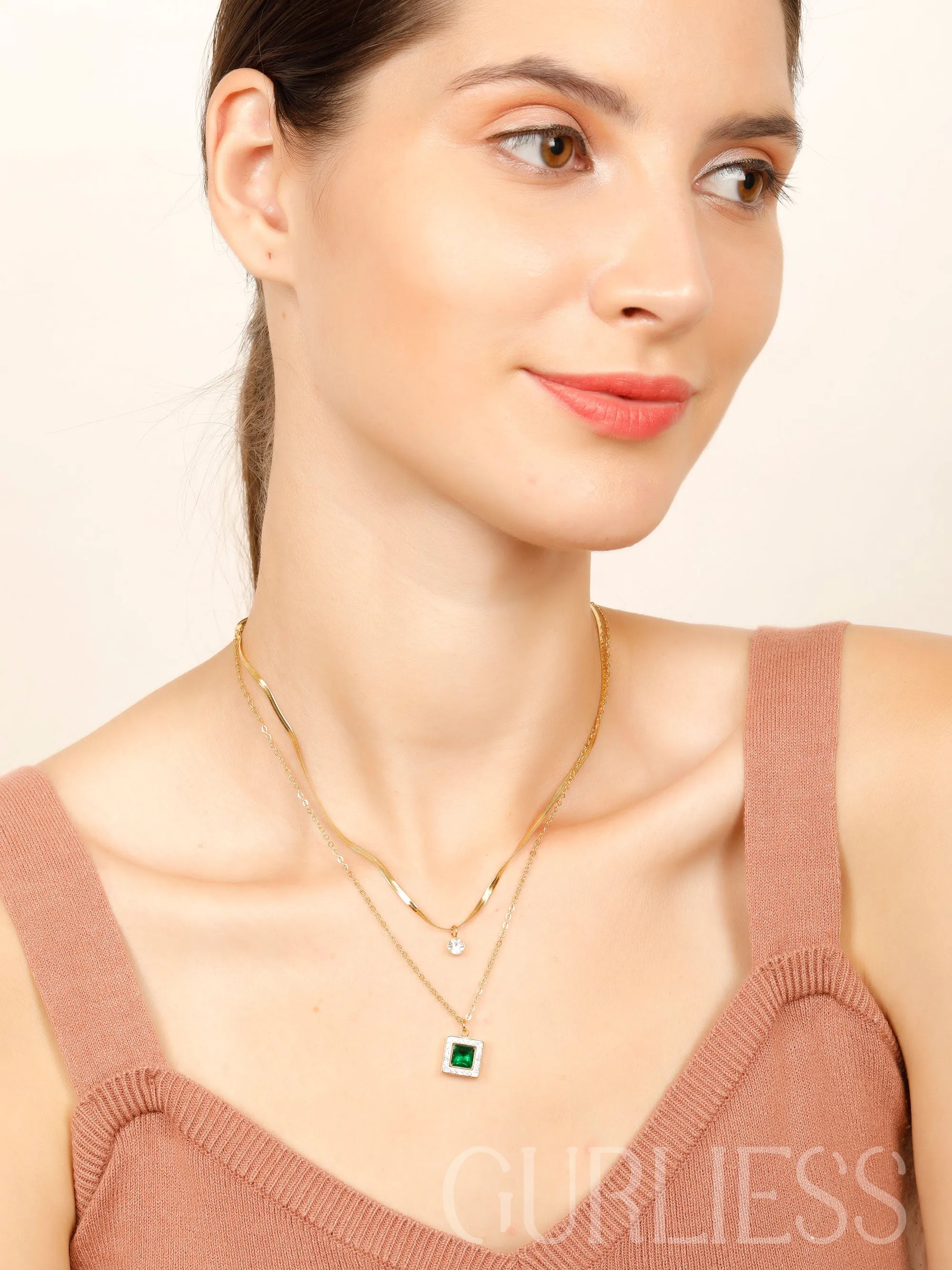 Emerald Attention Pendants