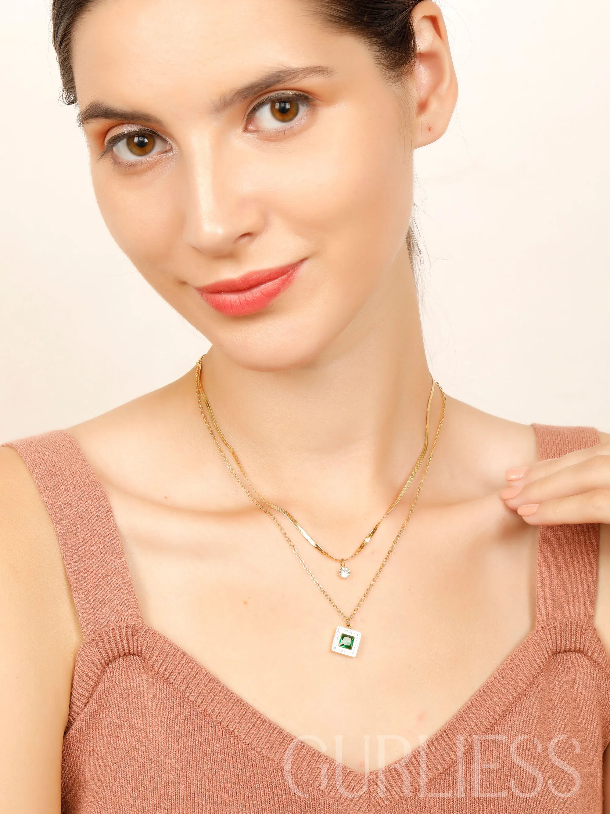 Emerald Attention Pendants