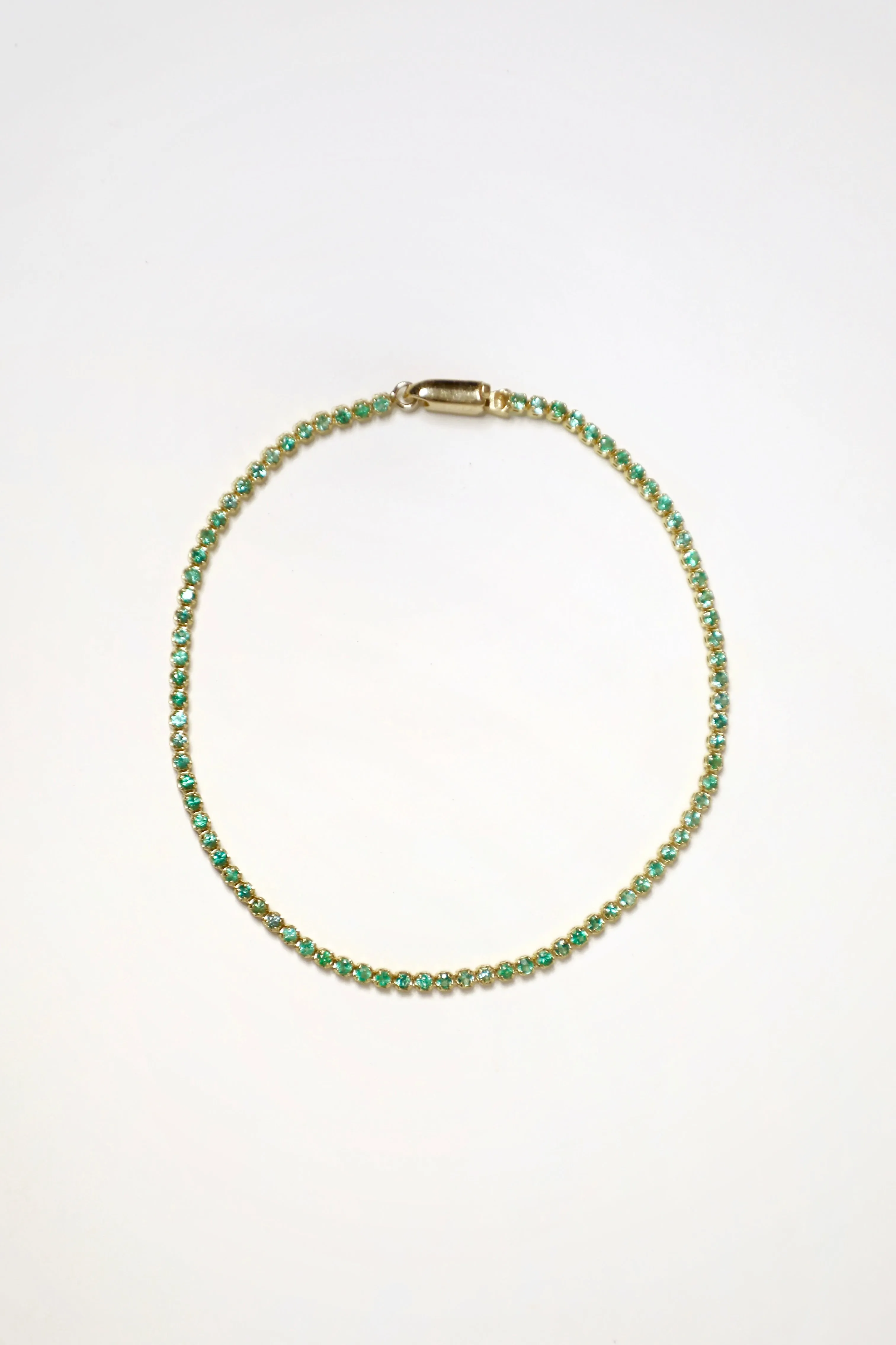 Emerald Tennis Bracelet