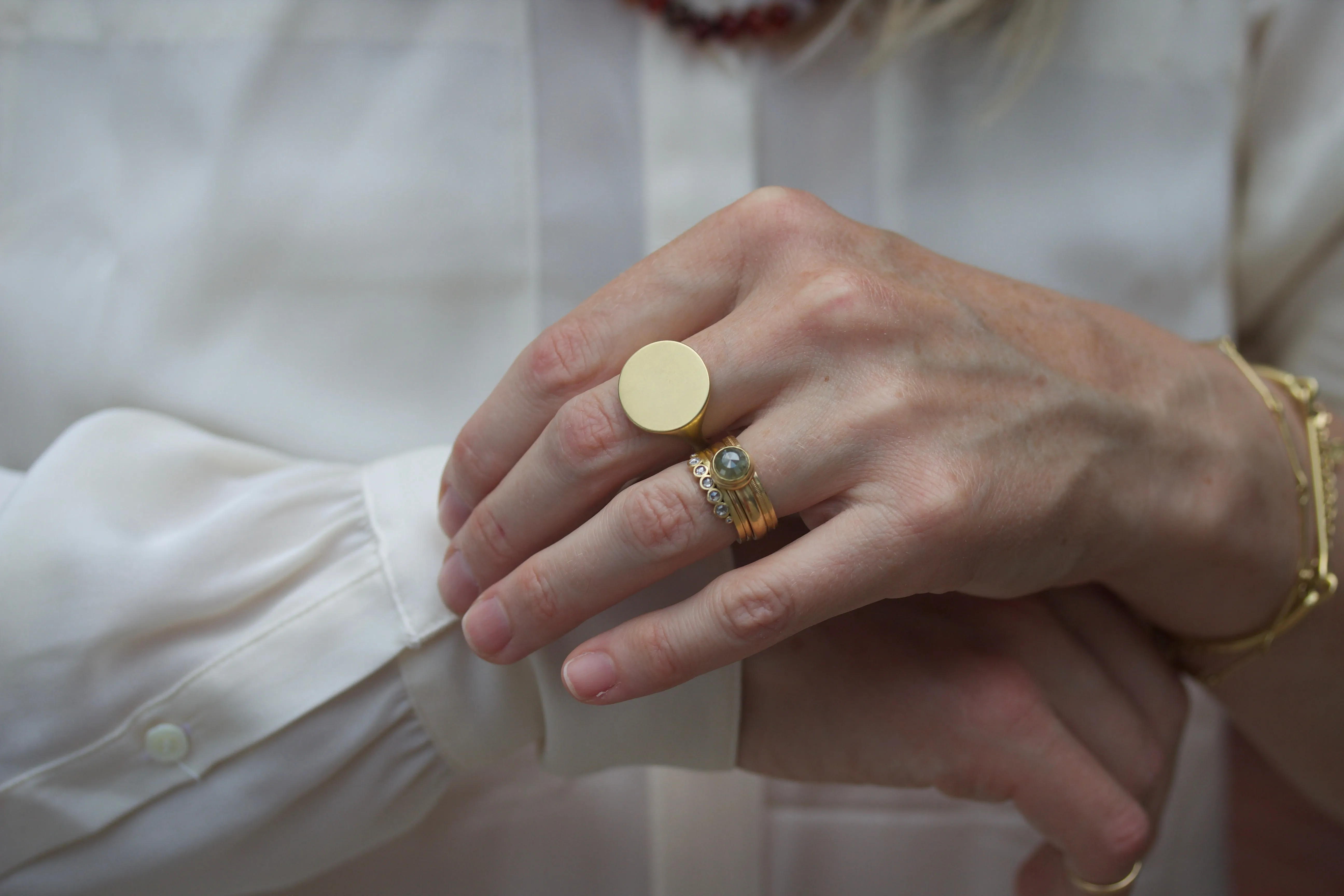 Evergreen Signet Ring