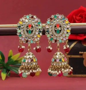 Fashion Chandelier Jhumka Earrings