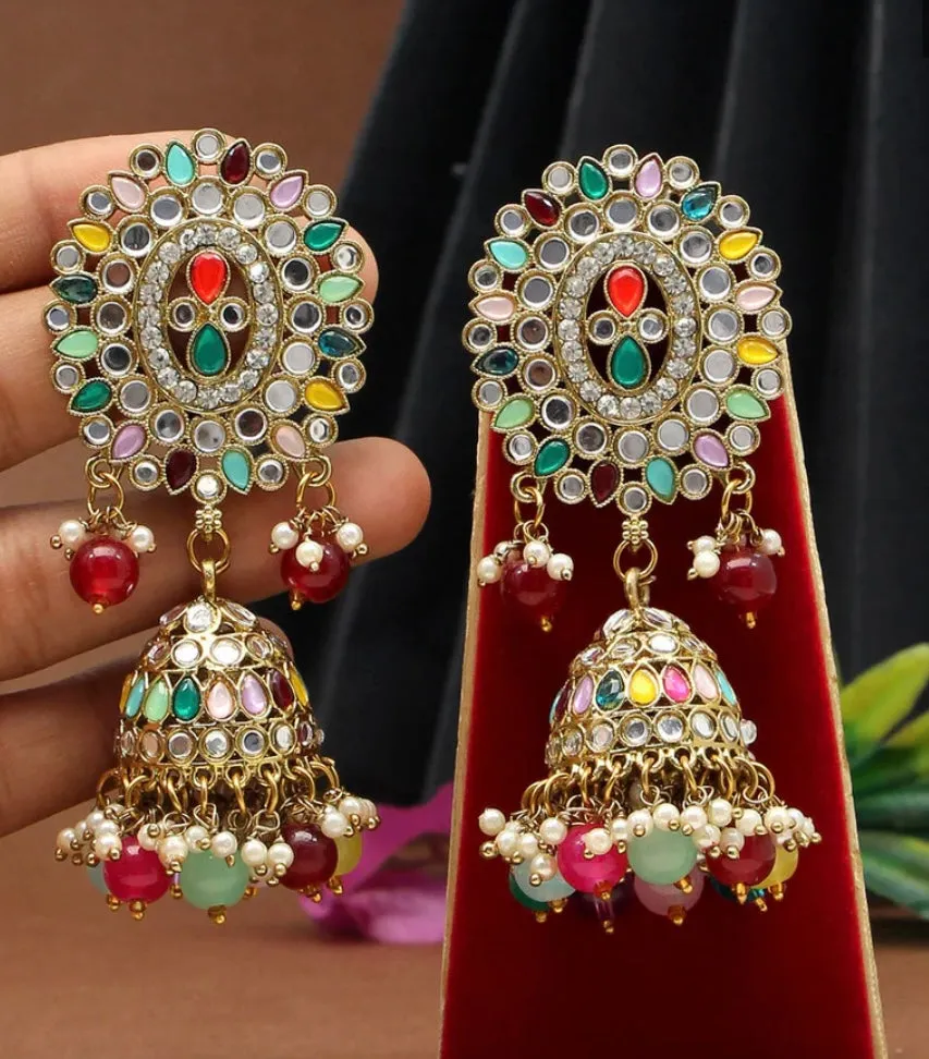 Fashion Chandelier Jhumka Earrings