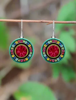 Firefly Jewelry La Dolce Vita Round Earrings-6634MC