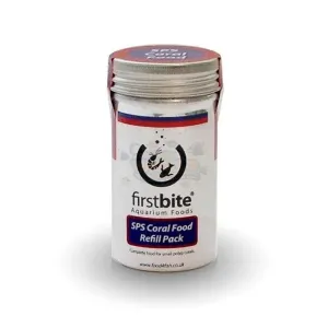 First Bite SPS Coral Food Refill 15g - Perfect Particle Size for Small Polyp Stony Corals