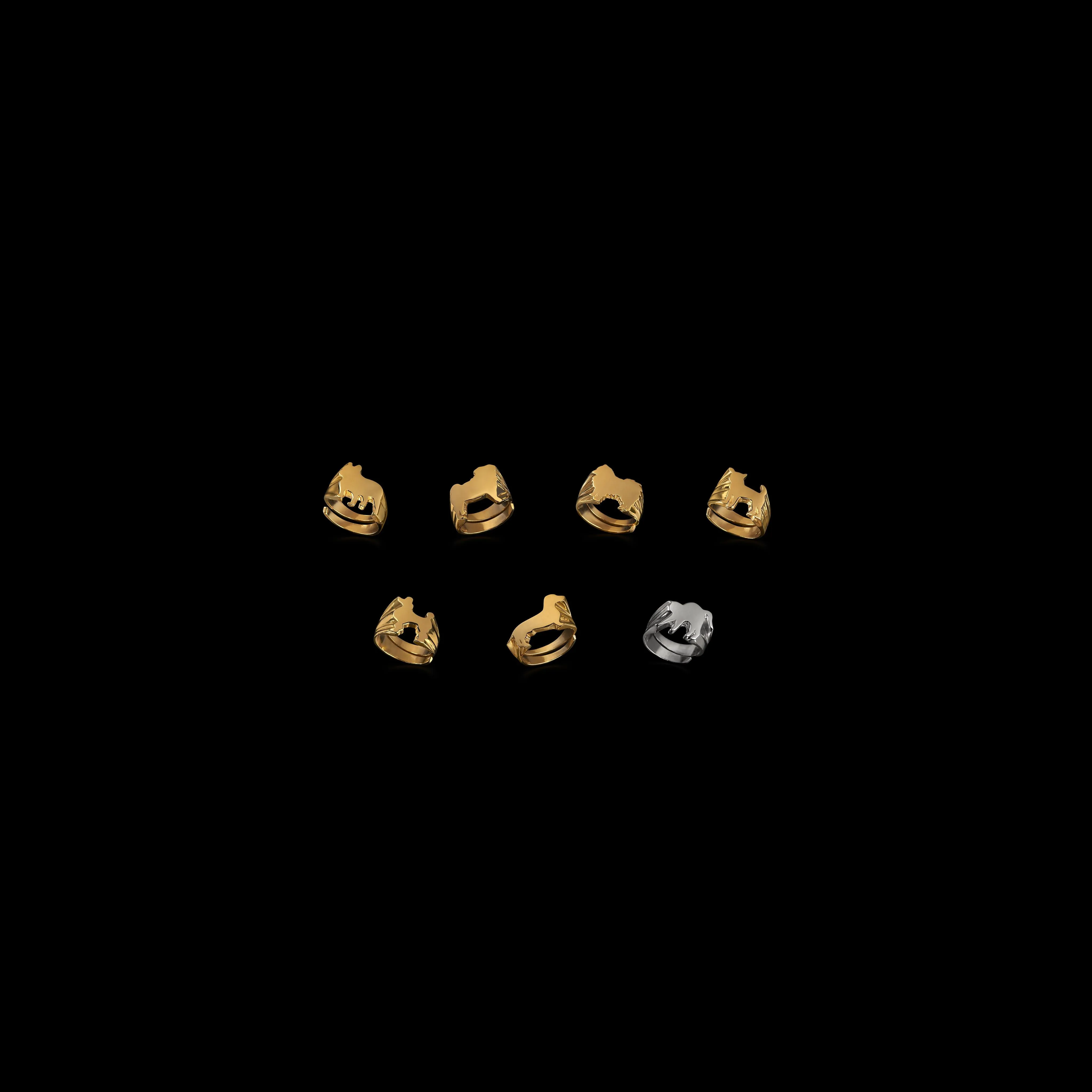 French Bulldog Signet Ring by Jonathan Johnson