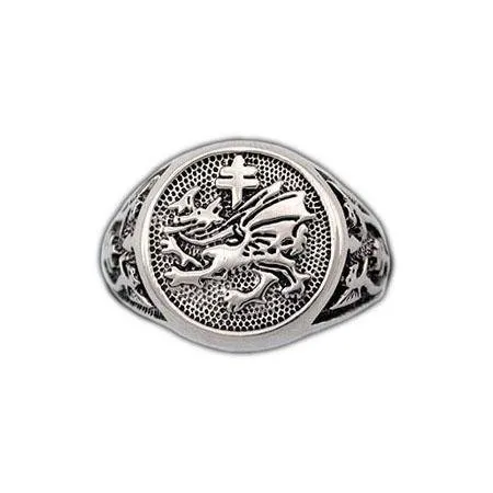 Gold Order of The Dragon Signet Ring