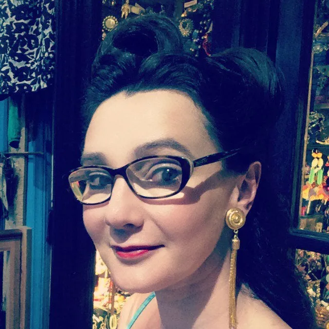 Gold Tassell Earrings Chandelier