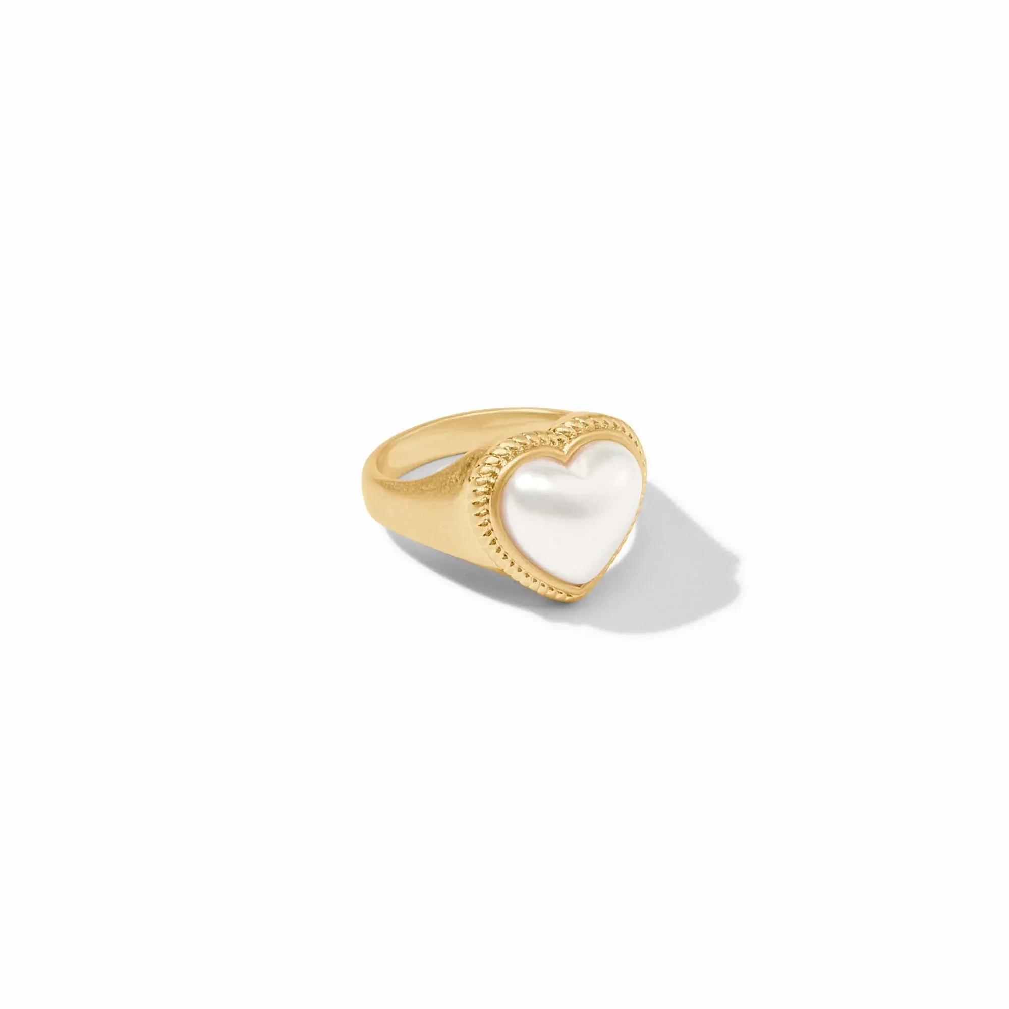 Julie Vos Heart Signet Ring