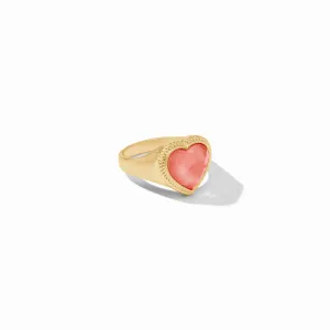Julie Vos Heart Signet Ring