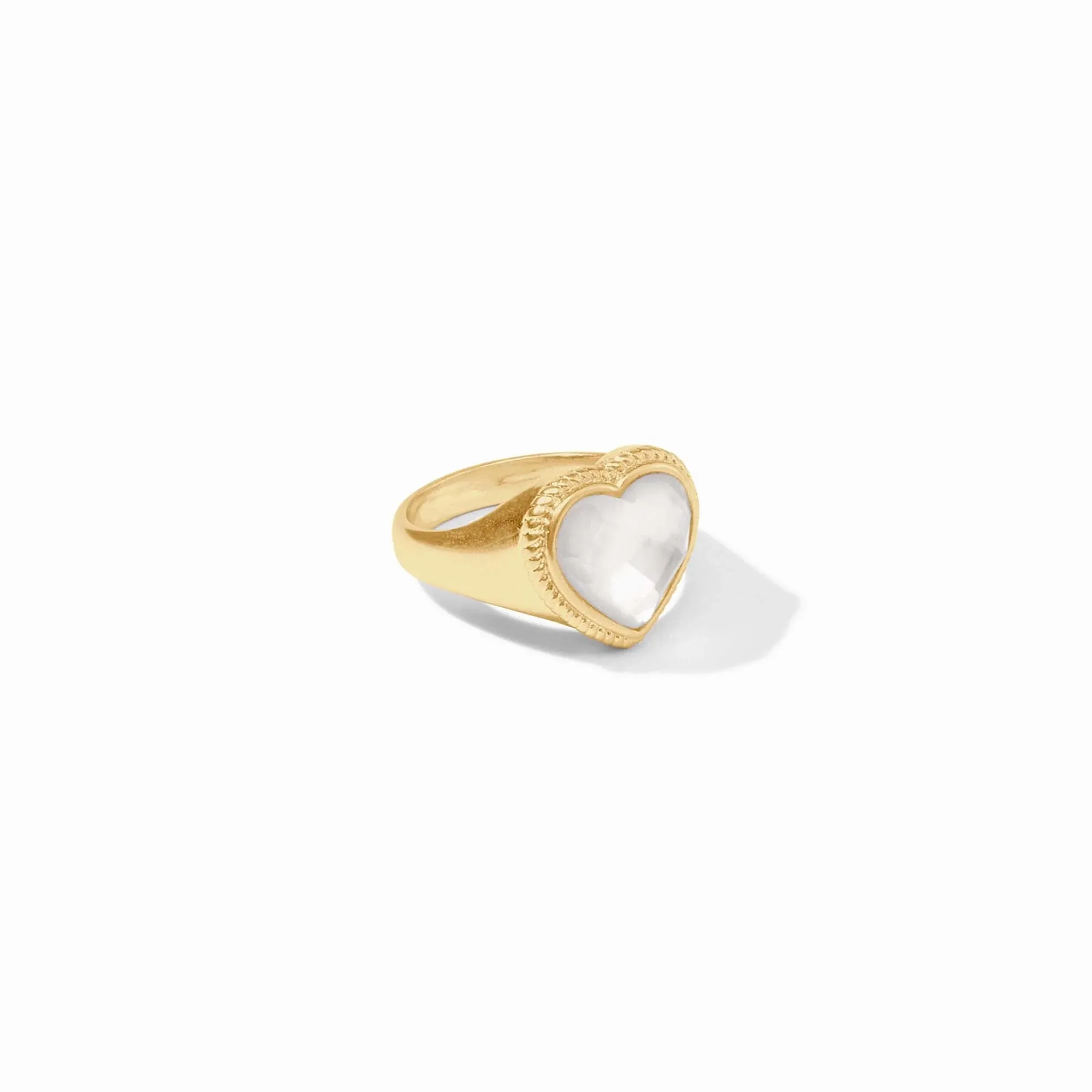 Julie Vos Heart Signet Ring