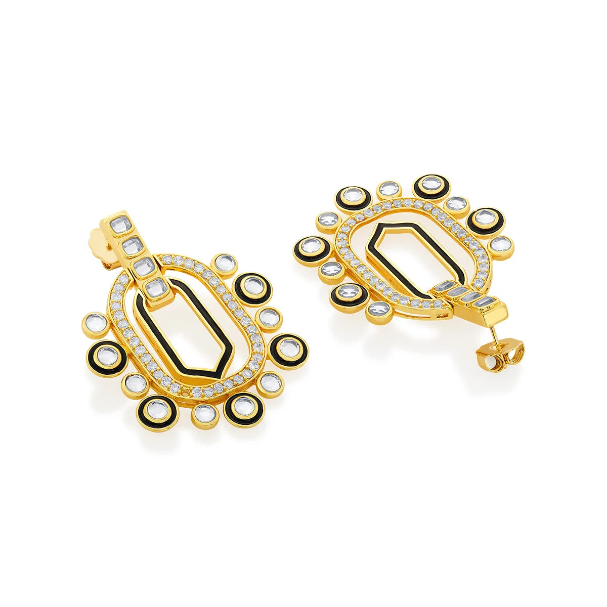 Just Jamiti Mughal Earrings