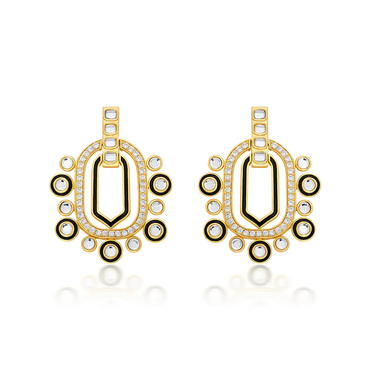 Just Jamiti Mughal Earrings
