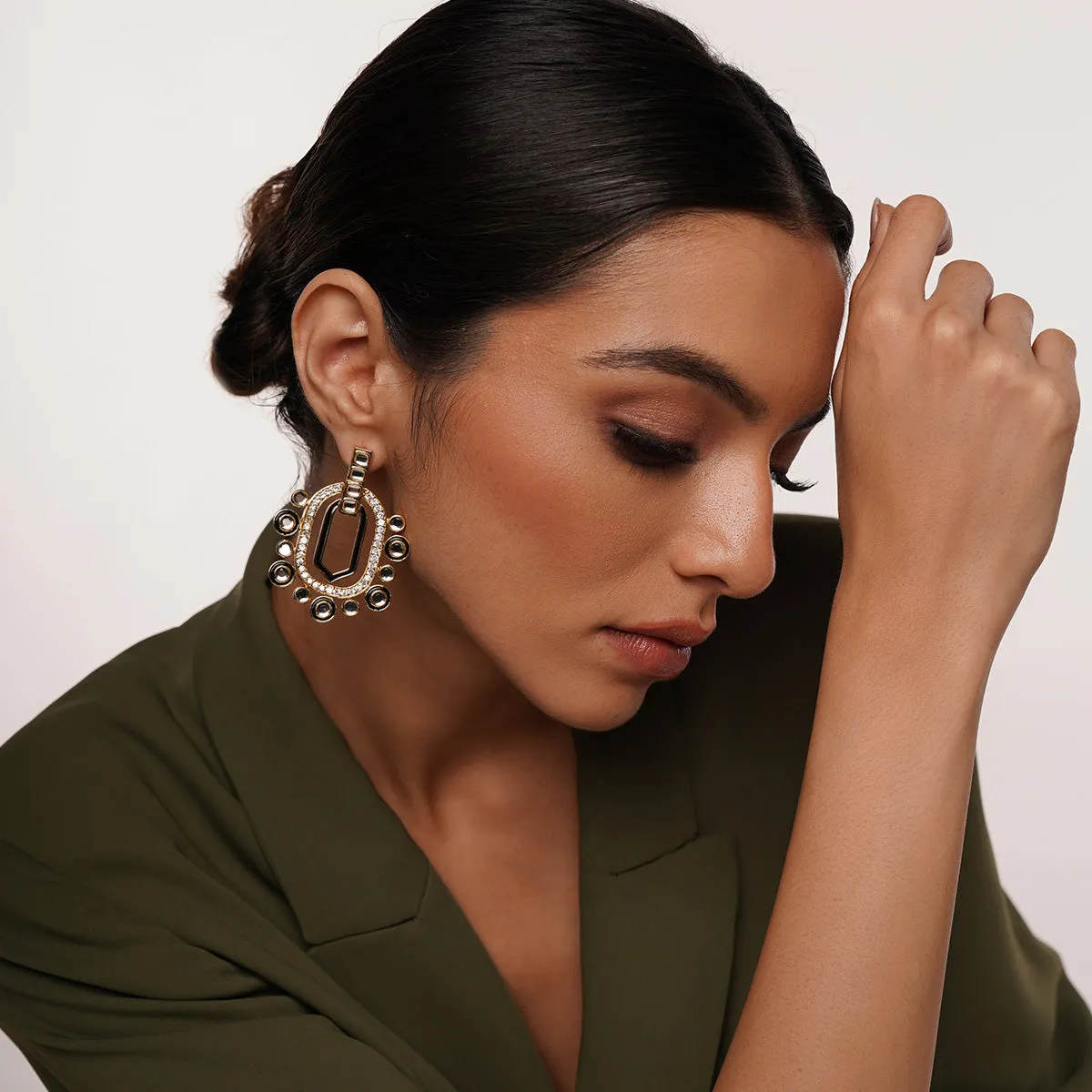Just Jamiti Mughal Earrings