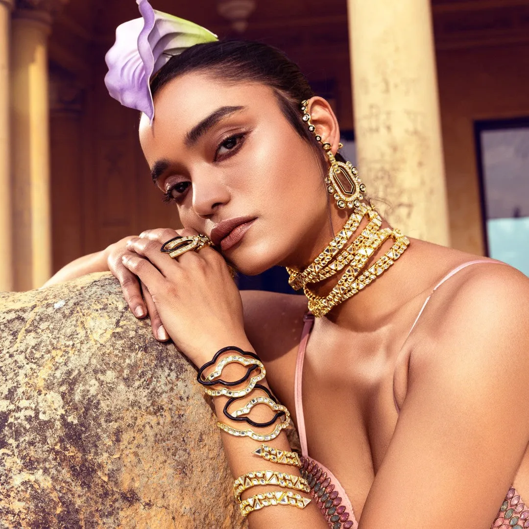 Just Jamiti Mughal Earrings