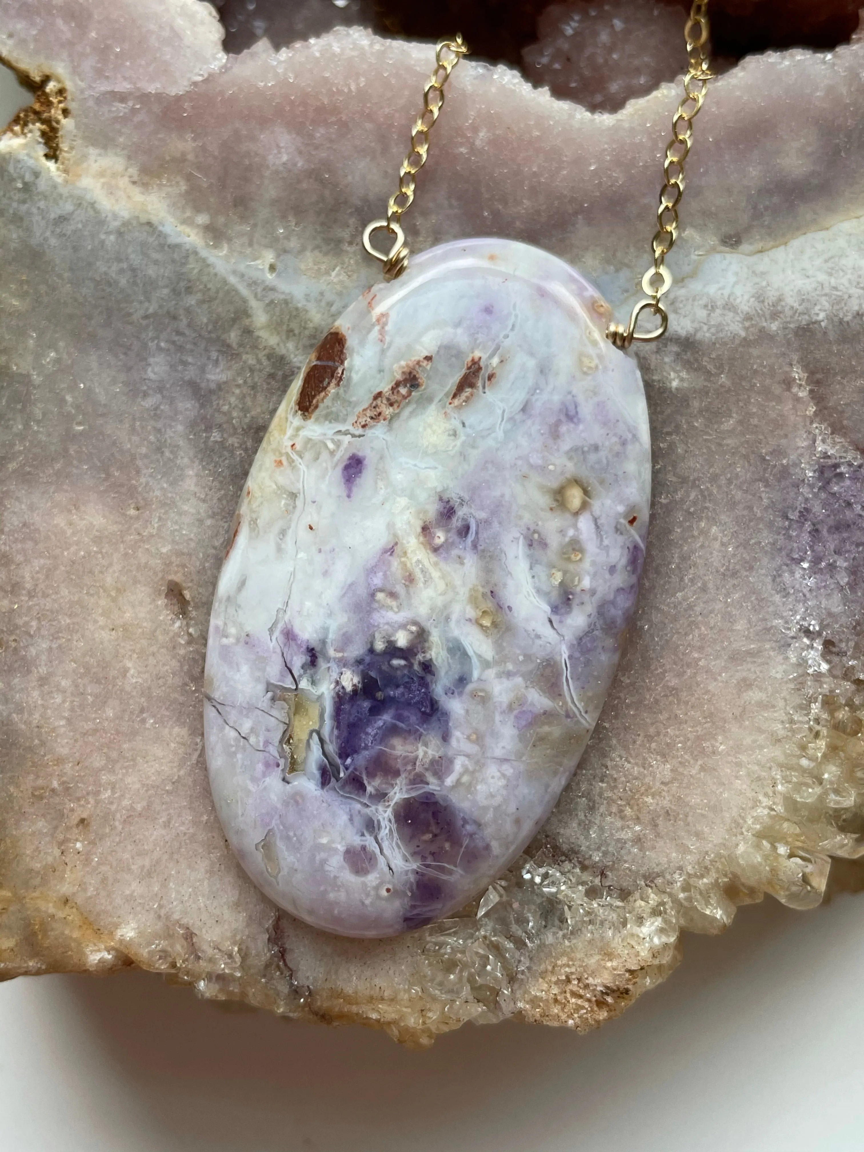 Large Purple Tiffany Morado Opal