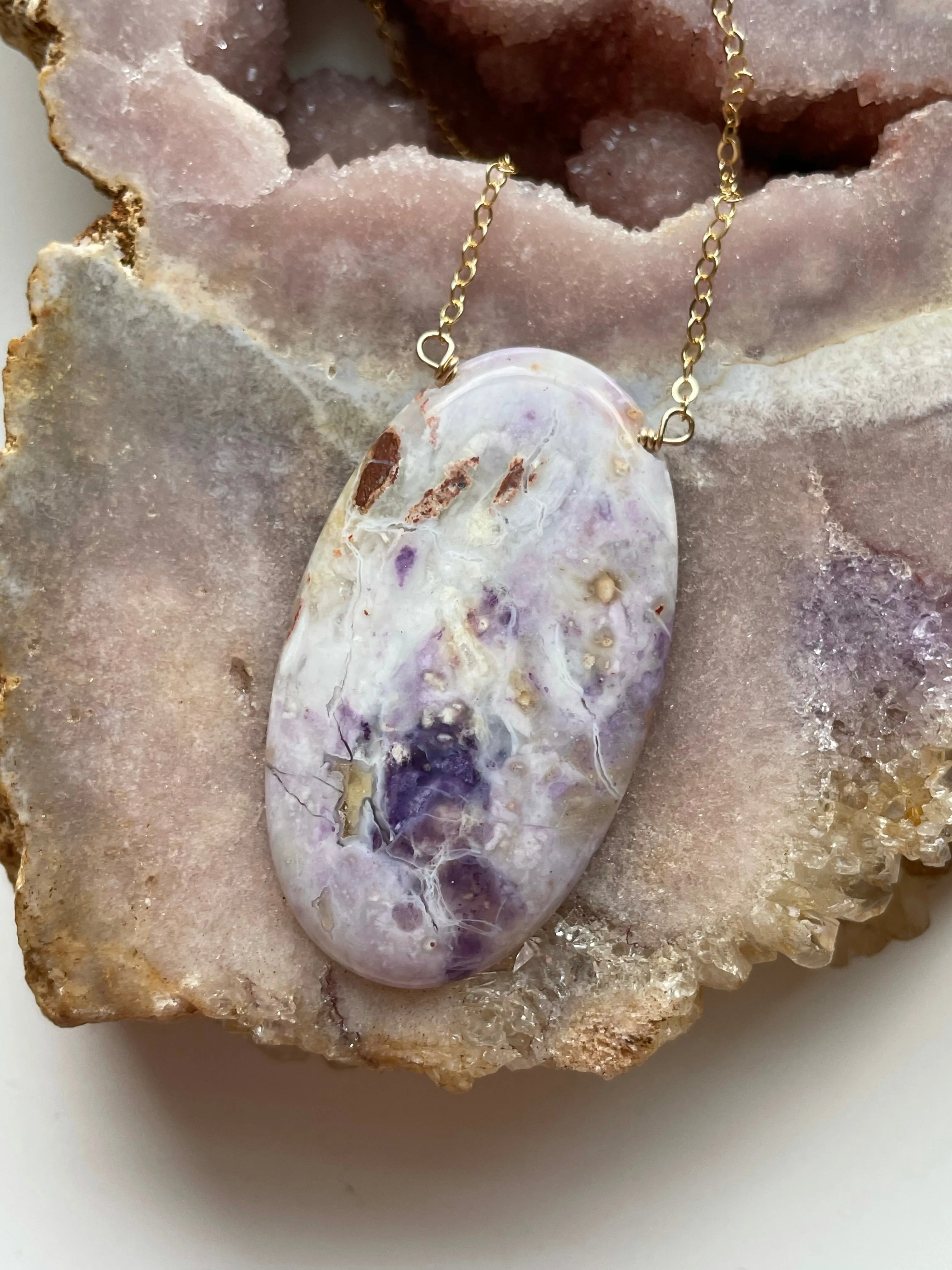 Large Purple Tiffany Morado Opal