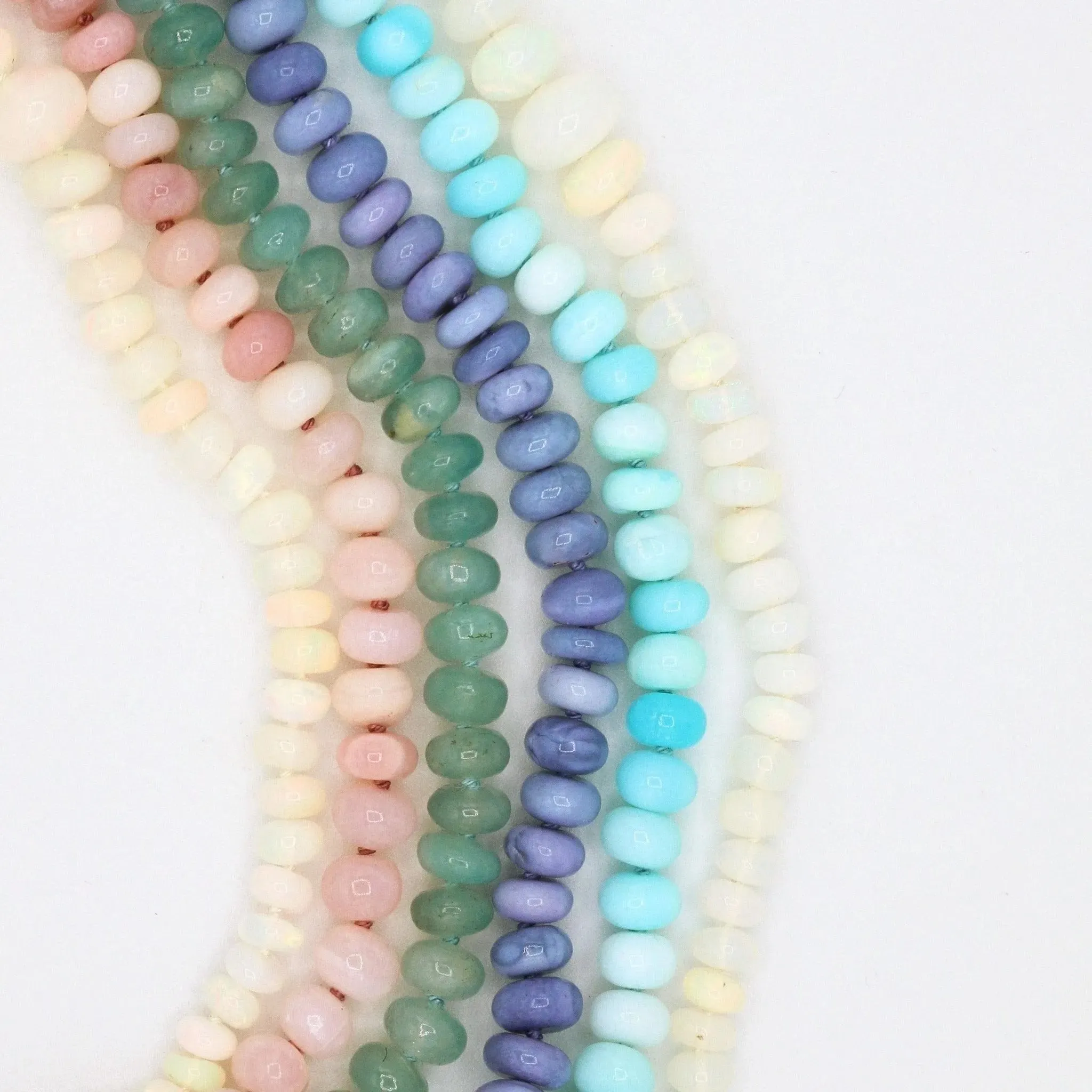 Lavender Fields Opal Necklace