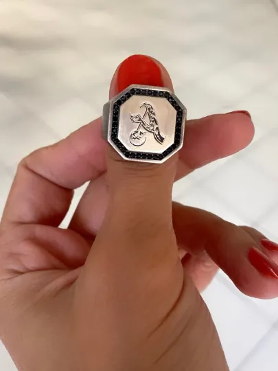 Letter Men Signet Ring