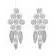 Marcia Moran Petite Beatrix Classic Statement Chandelier Earrings