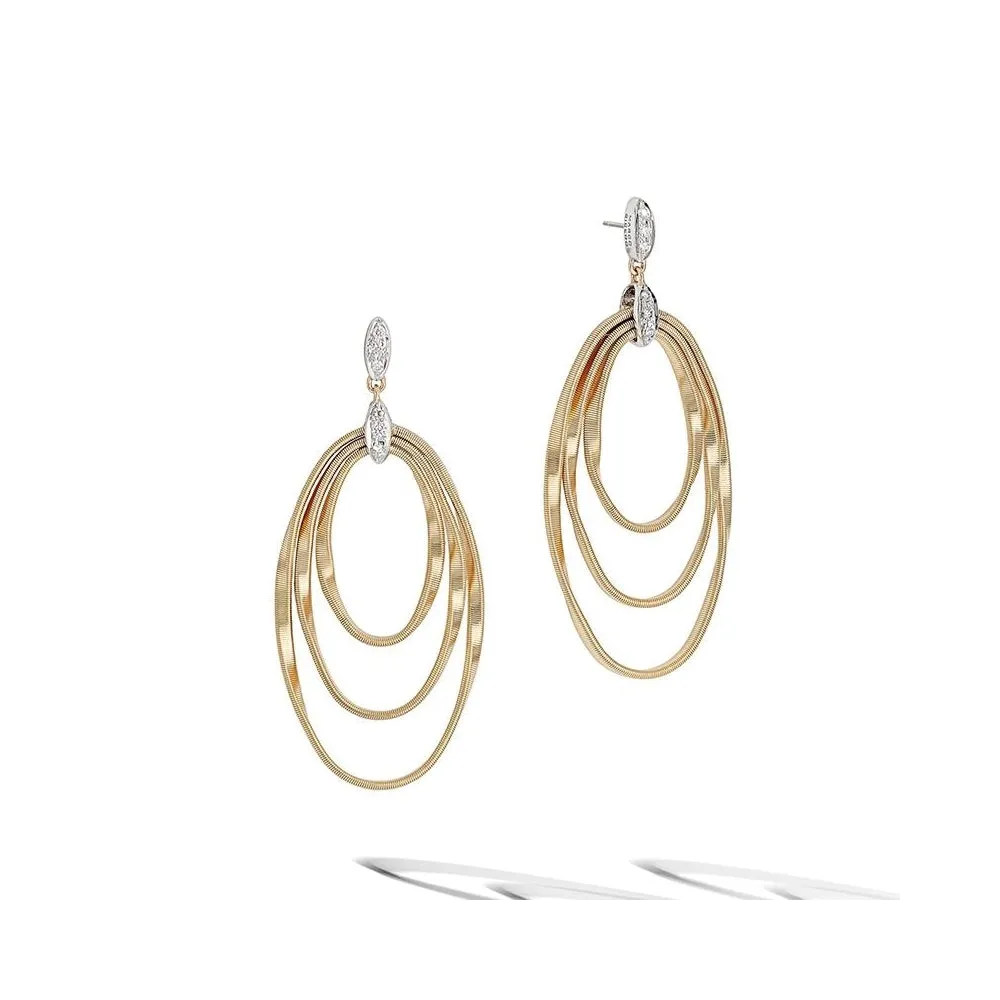 Marrakech Onde Chandelier Earrings - Gold - OG373-B-YW