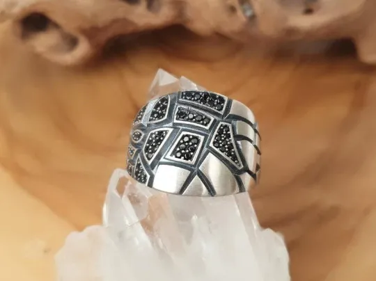 Mens Gemstone Ring