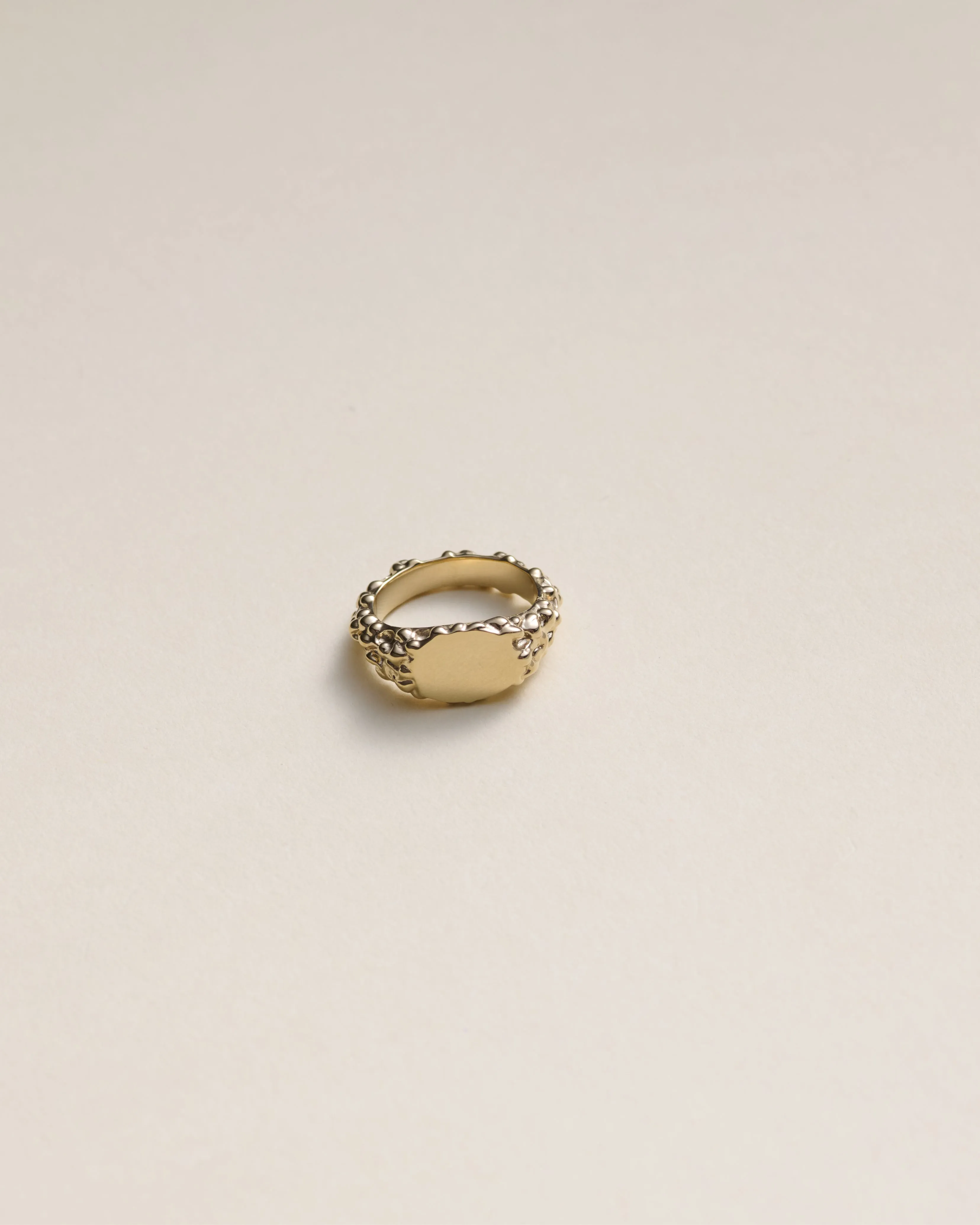 Meredith Signet Ring 14K Recycled Gold Vermeil