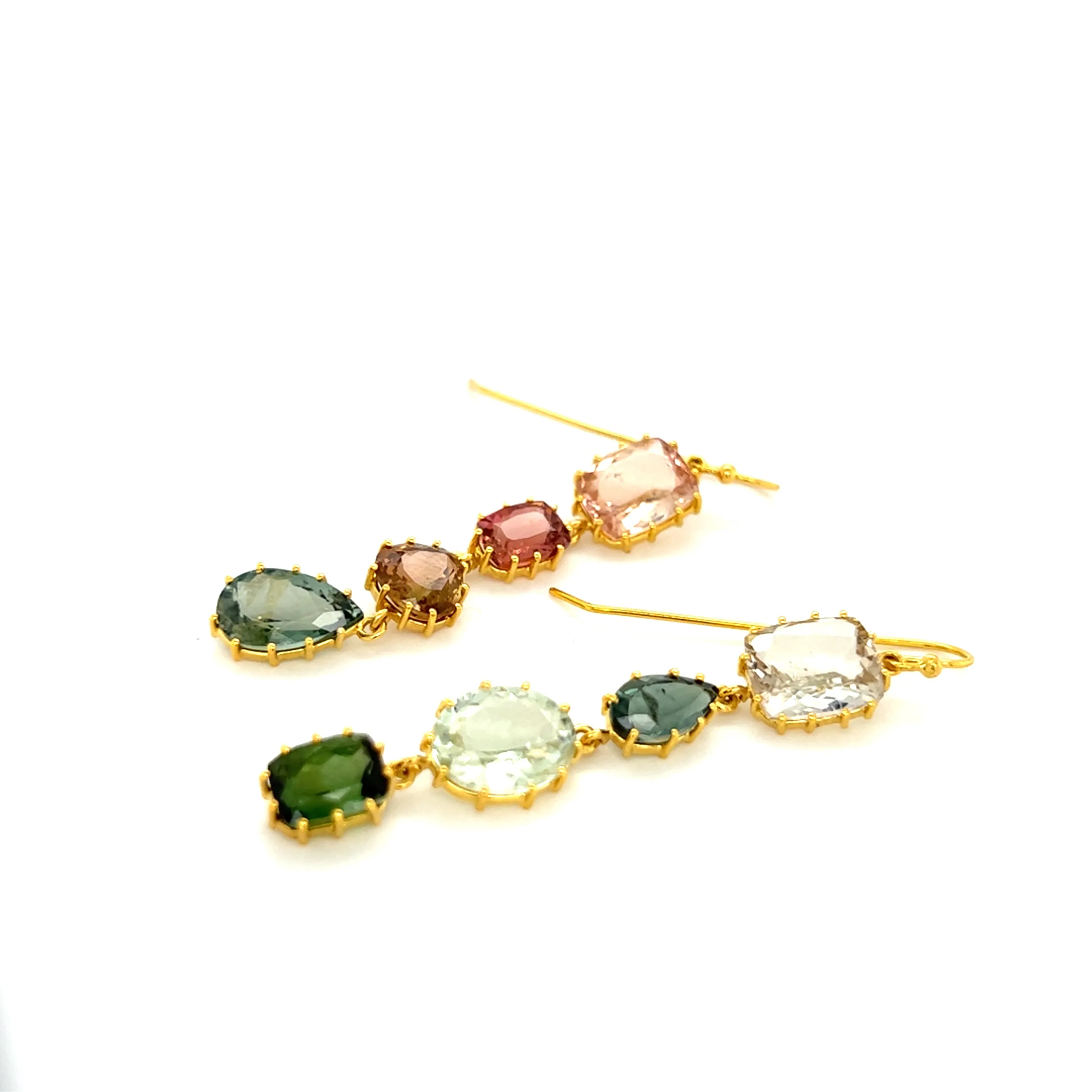 Mismatched Drop Earrings 0012