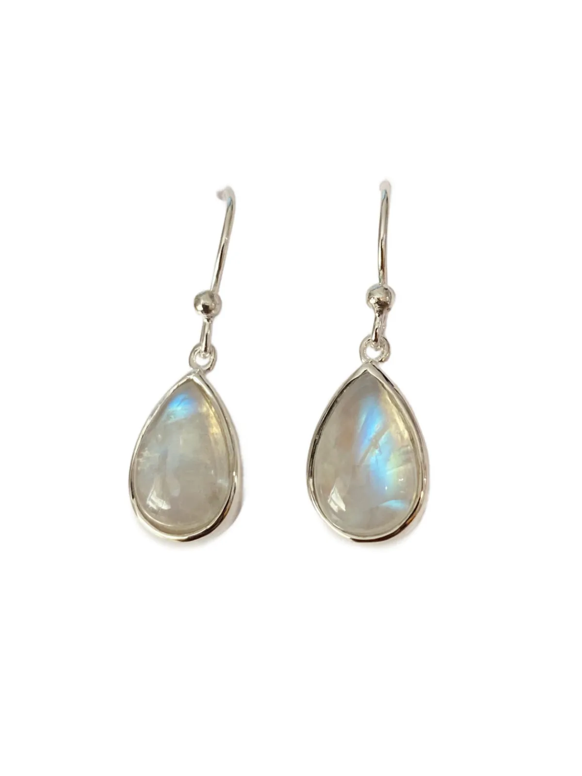 Moonstone Teardrop Dangles