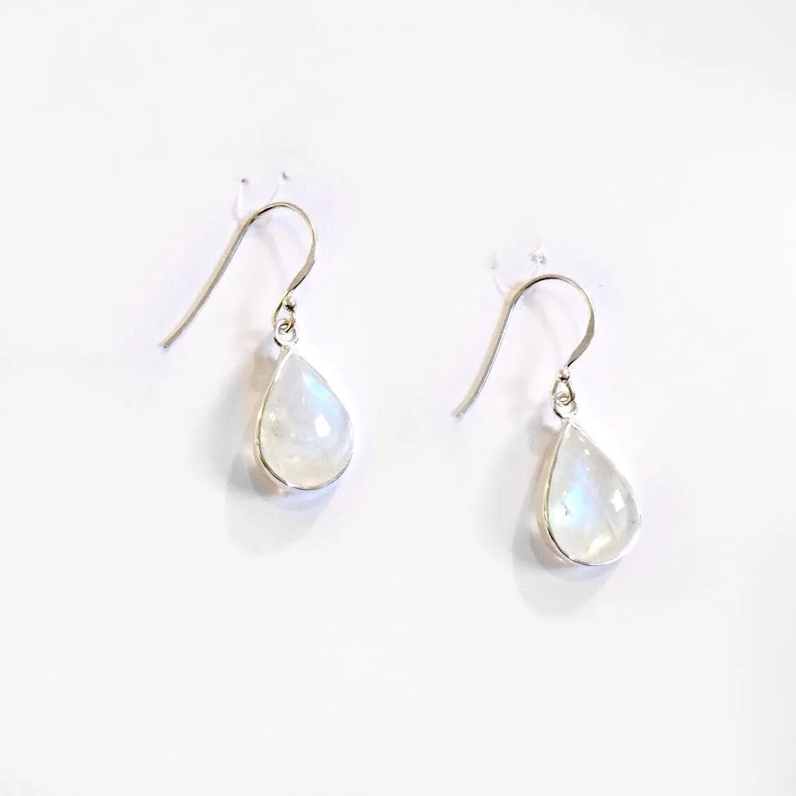 Moonstone Teardrop Dangles