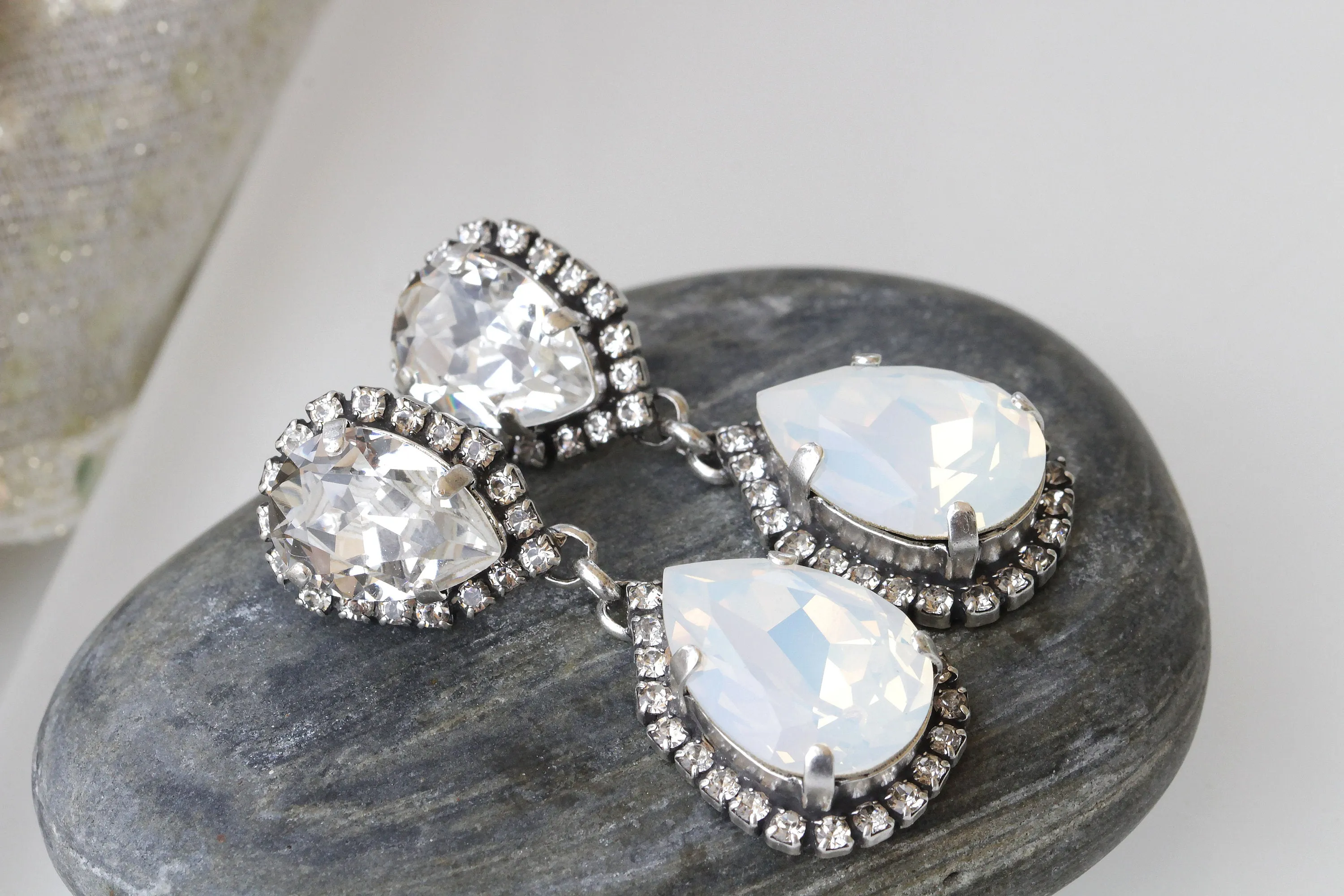 OPAL DANGLE EARRINGS