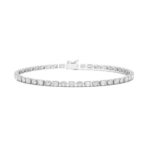 Oval Emerald Tennis Bracelet