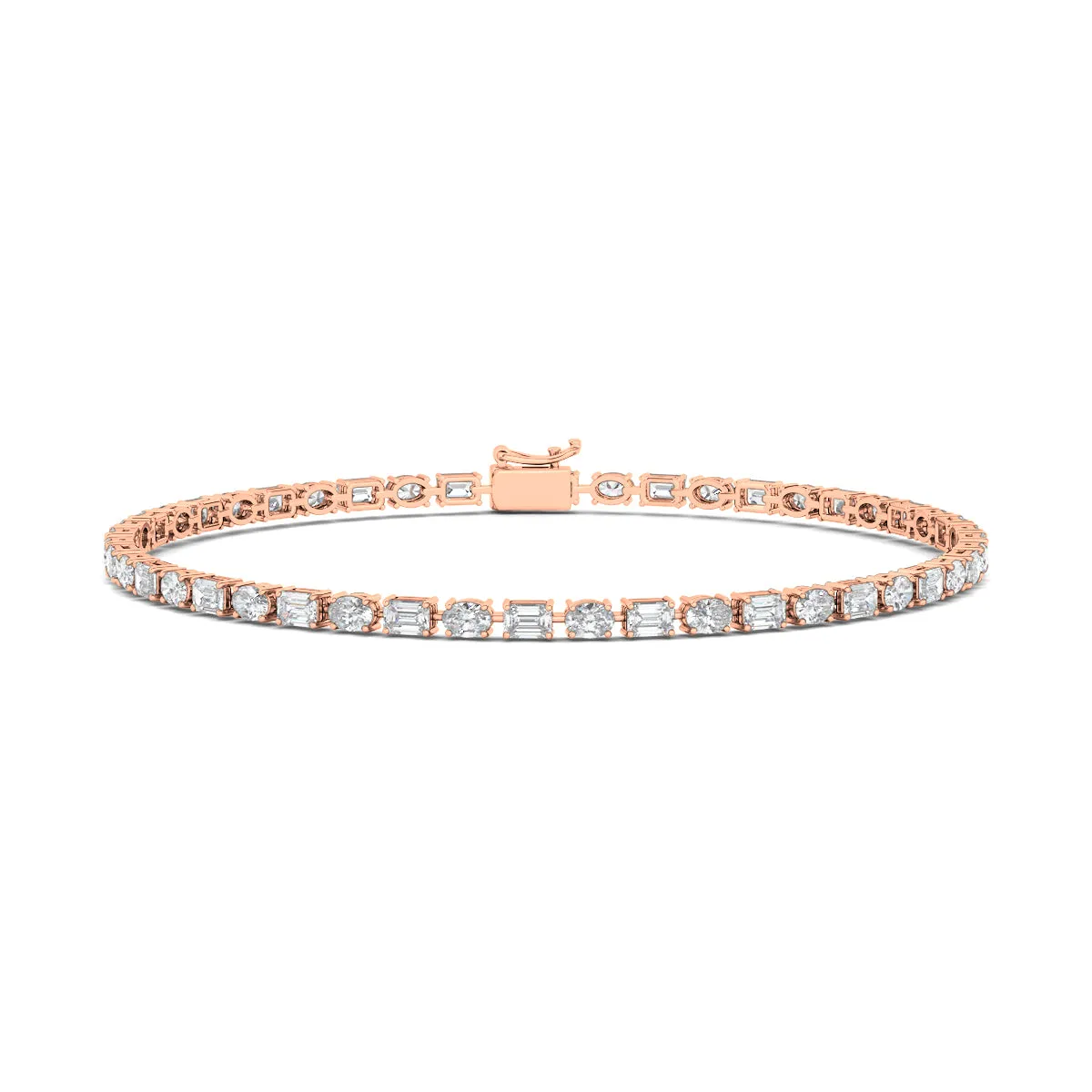 Oval Emerald Tennis Bracelet