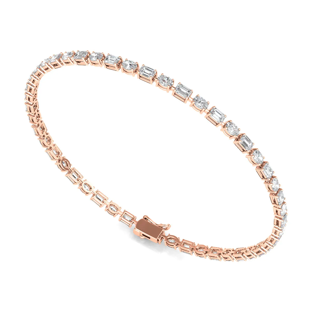 Oval Emerald Tennis Bracelet