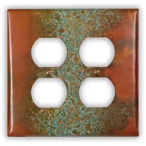 Sierra Copper - 2 Duplex Wallplate